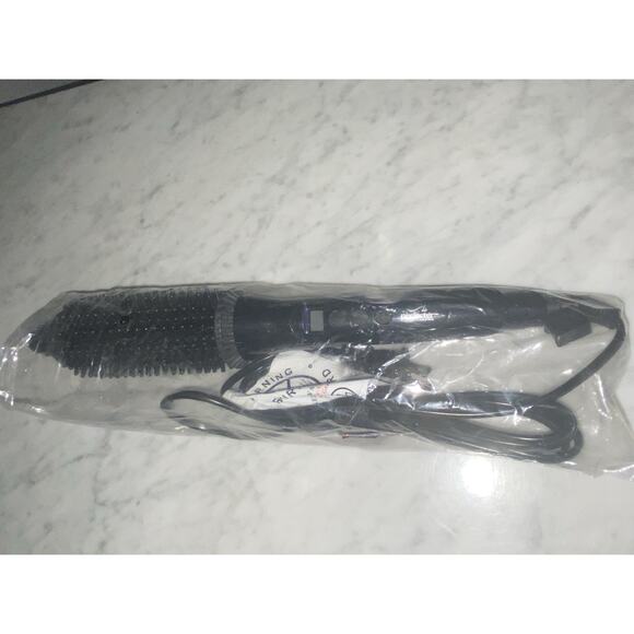 The Perfecter Heated Styling Hair Brush By Maria McCool New Ion Ceramic Barrel - Picture 8 of 9